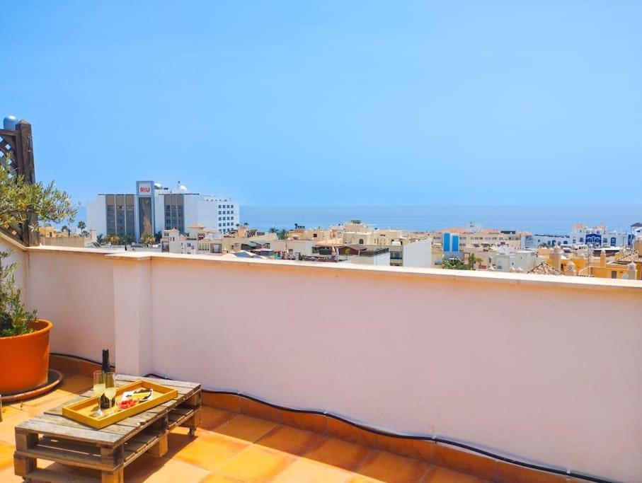 Penthouse With Jacuzzi And Spectacular Sea Views Apartment Nerja Exterior photo